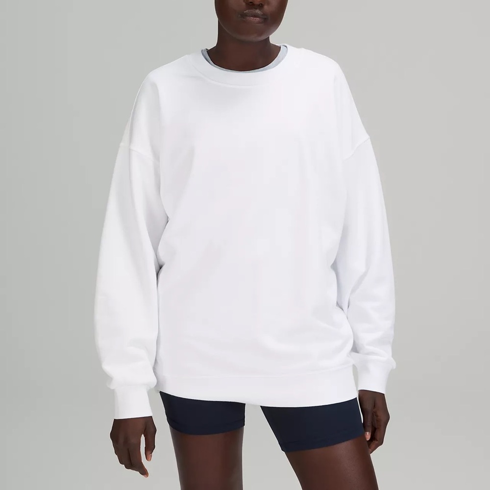 Pink Lululemon Perfectly Oversized Sweatshirt